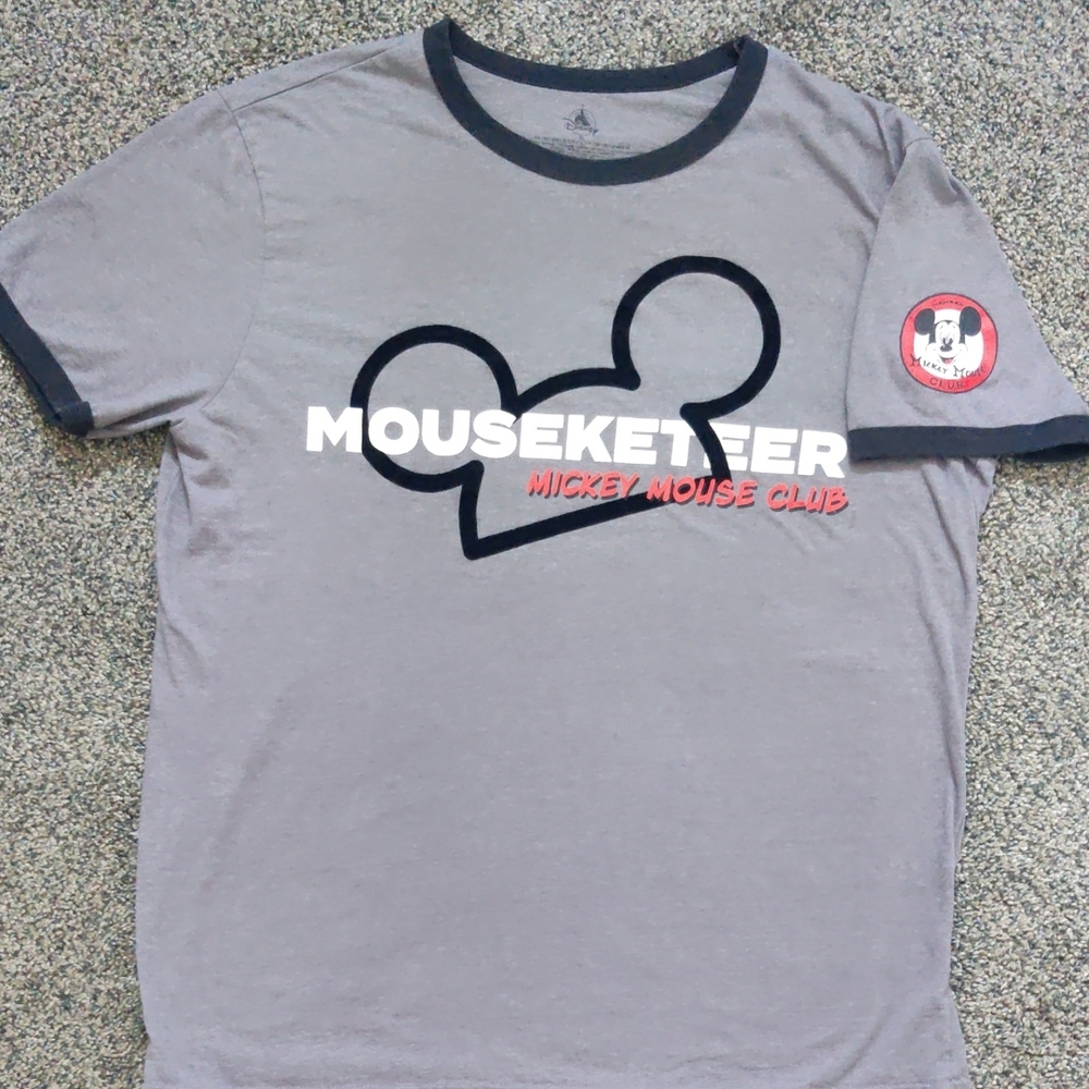 Disney Mickey Mouse Club Mousketeer Ringer Tee